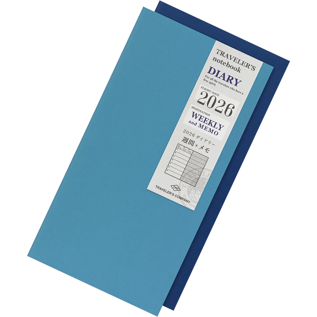 Traveler's Notebook - 2026 Weekly + Memo (Regular Size) - Pen Boutique Ltd