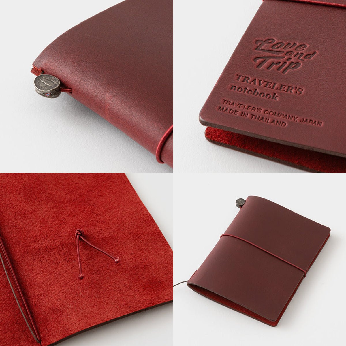 Traveler's Notebook - Love and Trip (Passport Size) 2025 Edition - Pen Boutique Ltd