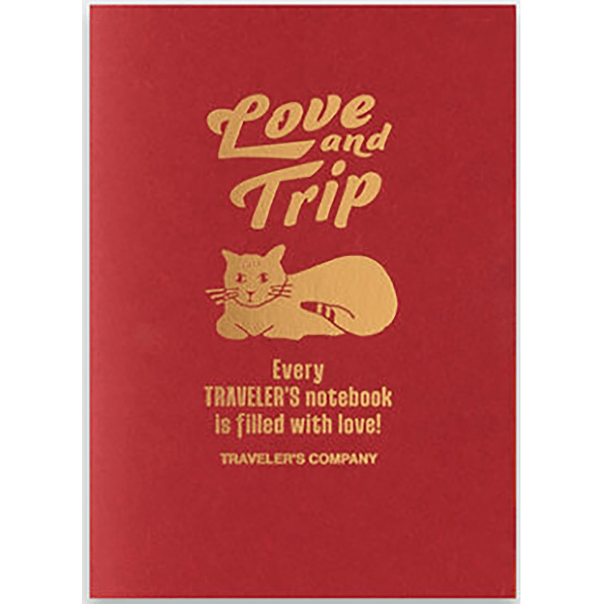 Traveler's Notebook Refill - Love and Trip (Passport Size) 2025 Edition - Pen Boutique Ltd