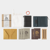 Traveler's Notebook Set - 20th Anniversary - Black - Card Size - Pen Boutique Ltd