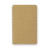 Traveler's Spiral Ring Notebook - A6 DW Kraft Paper - Slim-Pen Boutique Ltd