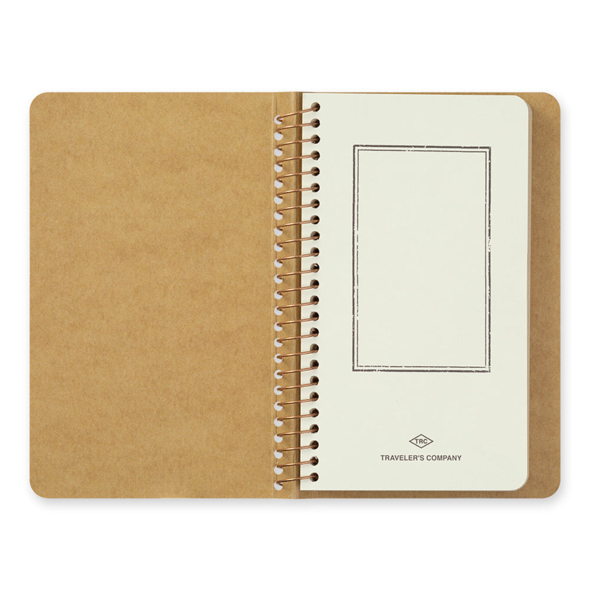 Traveler's Spiral Ring Notebook - A6 DW Kraft Paper - Slim-Pen Boutique Ltd