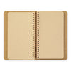 Traveler's Spiral Ring Notebook - A6 DW Kraft Paper - Slim-Pen Boutique Ltd