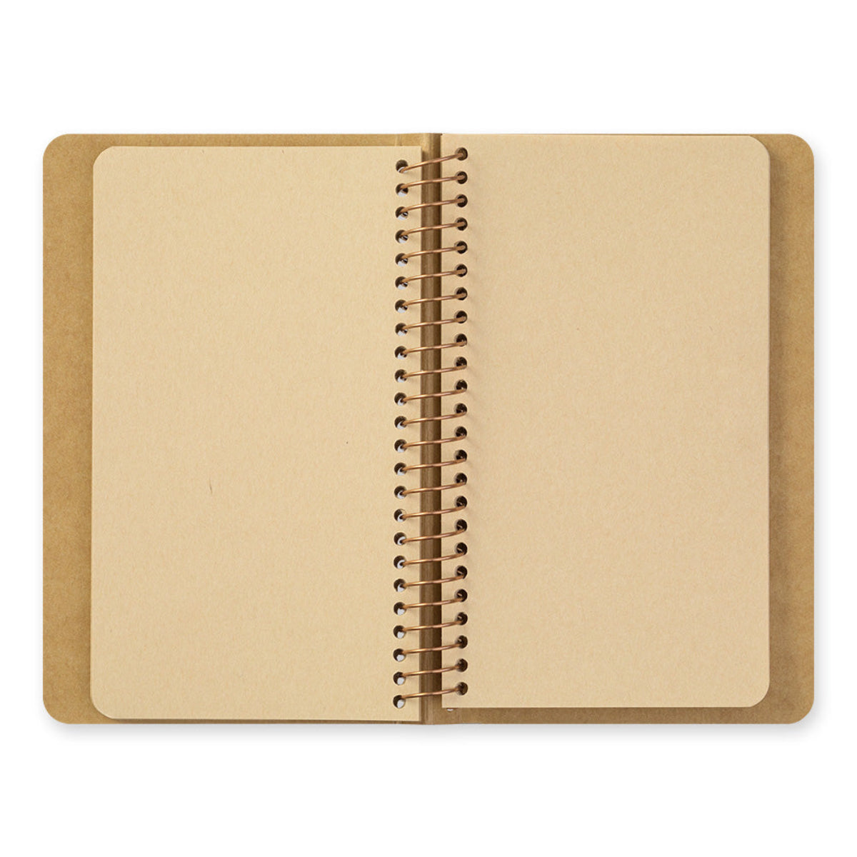 Traveler's Spiral Ring Notebook - A6 DW Kraft Paper - Slim-Pen Boutique Ltd