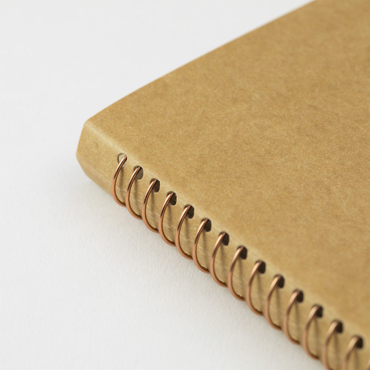 Traveler's Spiral Ring Notebook - B6 - Blank DW Kraft Paper-Pen Boutique Ltd