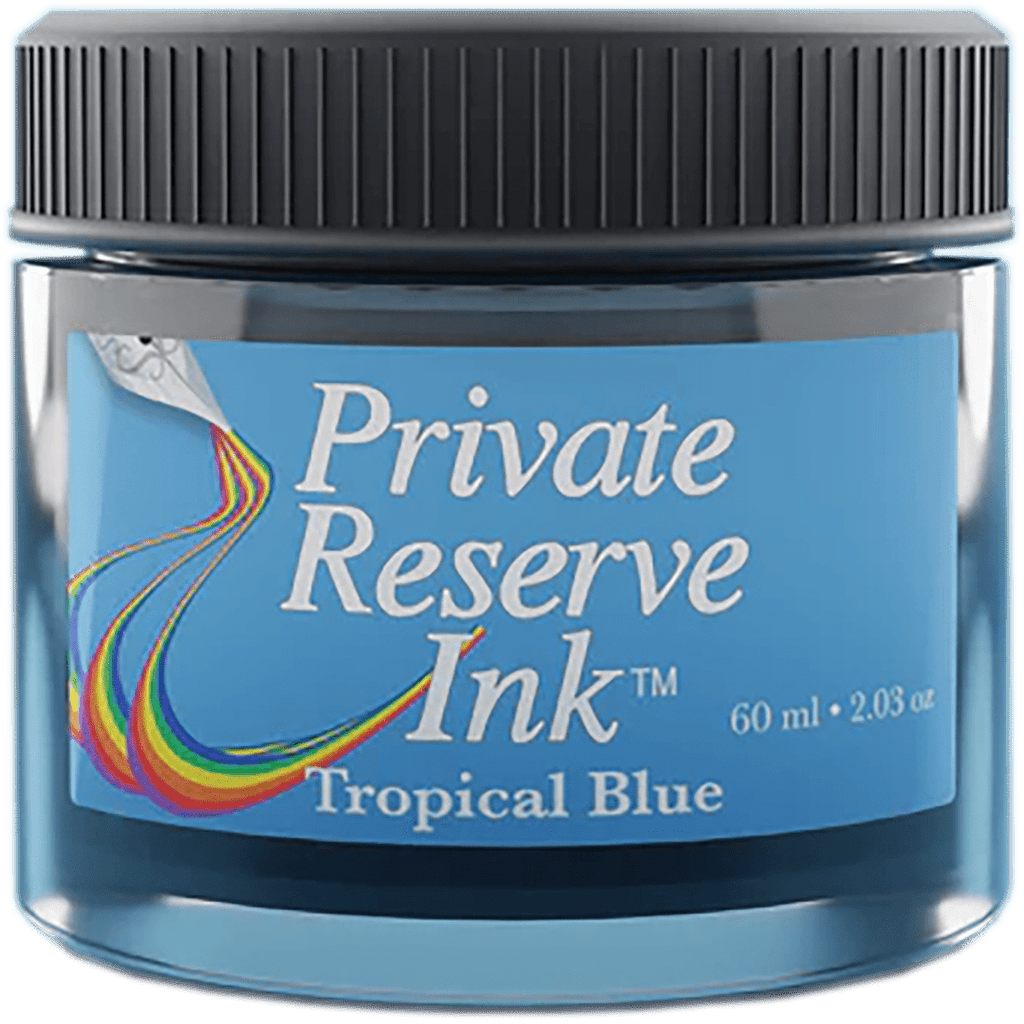 Private Reserve Ink Bottle - Tropical Blue - 60ml - Pen Boutique Ltd