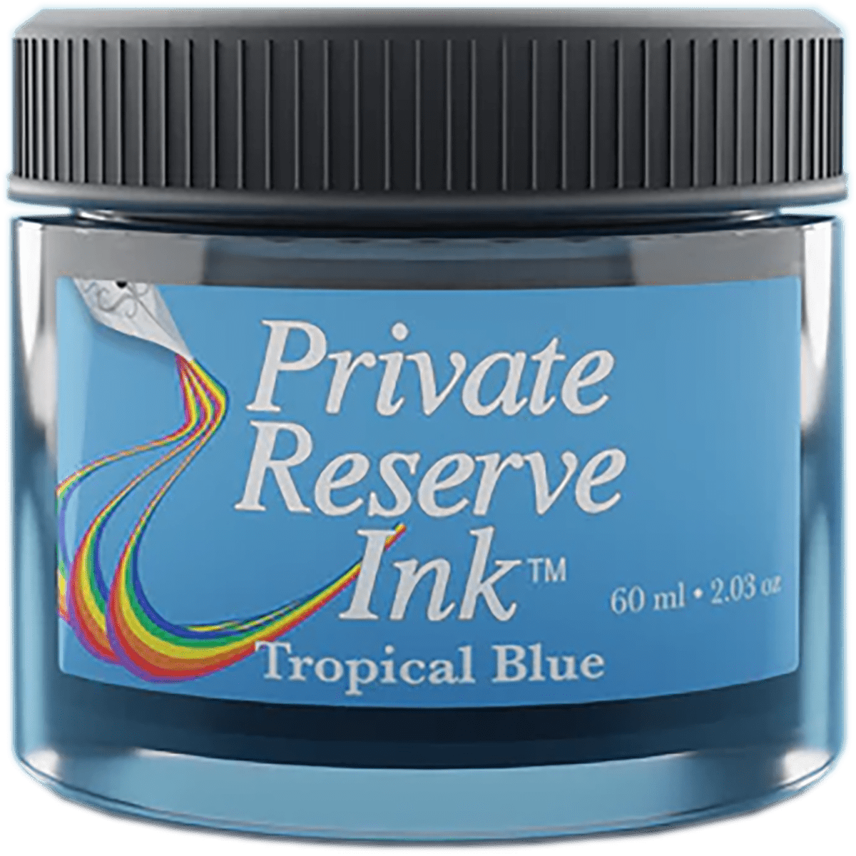 Private Reserve Ink Bottle - Tropical Blue - 60ml - Pen Boutique Ltd