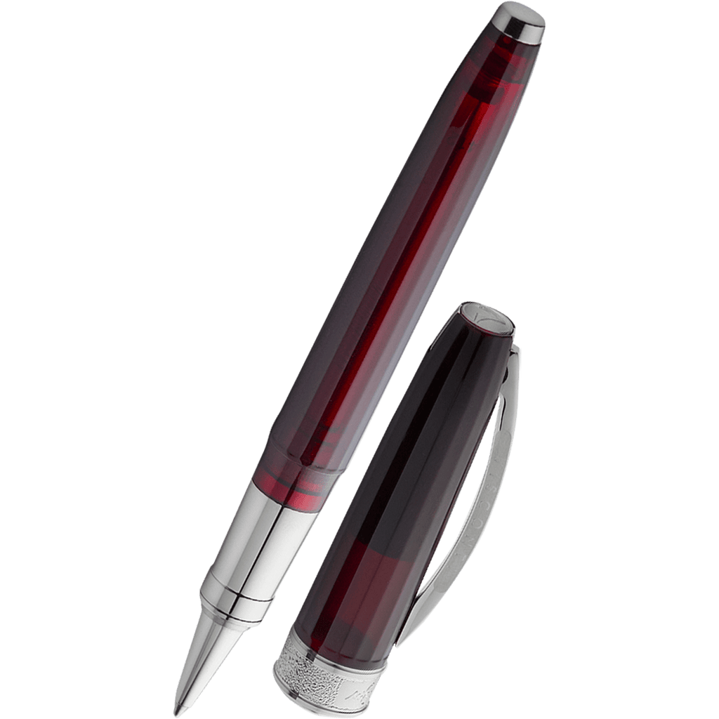 Visconti Michelangelo Rollerball Pen - Red - Pen Boutique Ltd