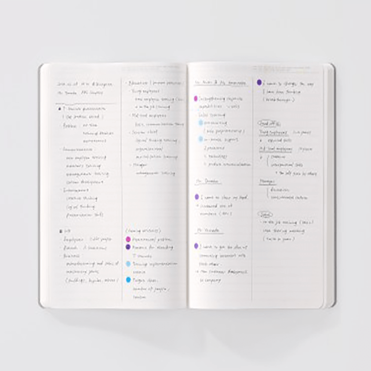 Stalogy Editors 365 Days Notebook - Black - Lined - A5 - Pen Boutique Ltd