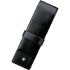 Montblanc Siena Pen Pouch - Smooth Black (2 Pen Slot) - Pen Boutique Ltd