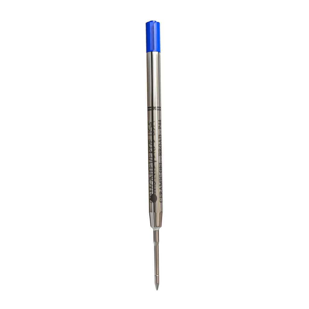 Monteverde Capless Gel Refill (to fit Parker) - Blue - 1.0 mm Broad Point (1/pack) - Pen Boutique Ltd