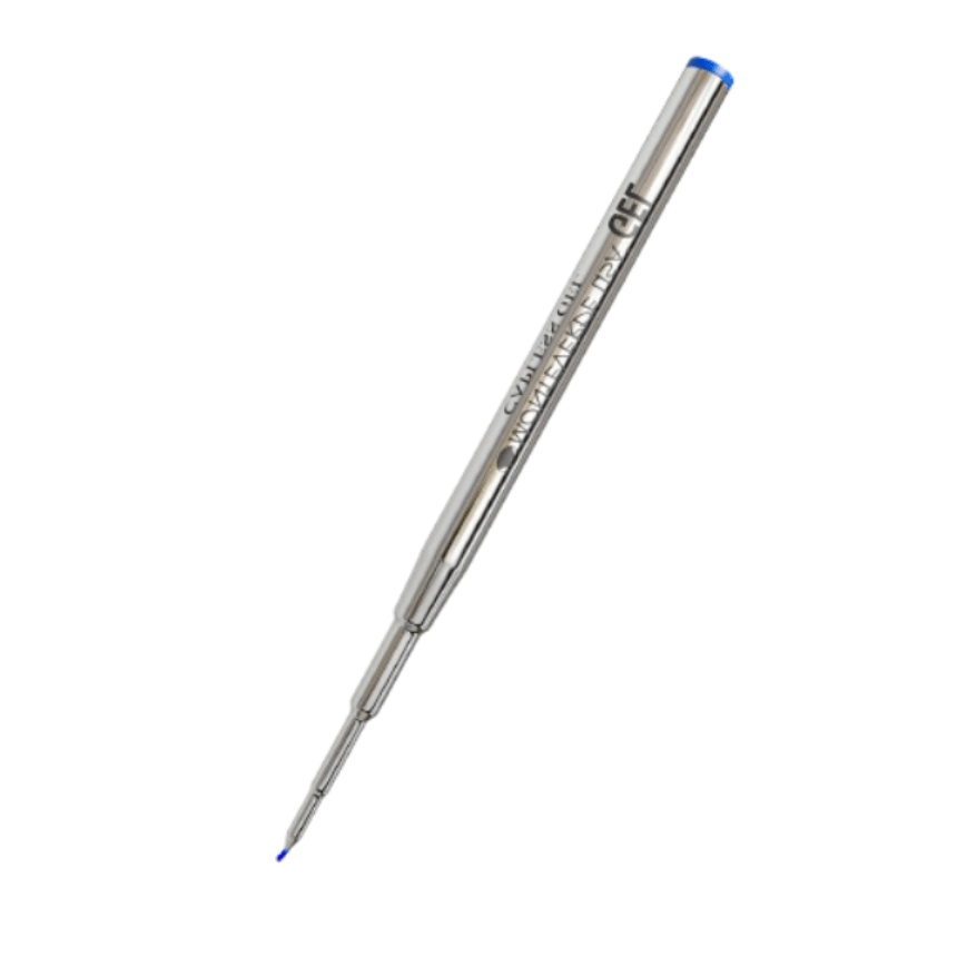 Monteverde Capless Gel Refill (to fit Montblanc) - Blue - Broad Point (1/pack) - Pen Boutique Ltd