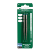 Monteverde Capless GEL Refill to fit most Rollerball Pen - Blue - Medium Point (2/pack) - Blister Card - Pen Boutique Ltd