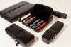 Visconti Classic Leather Twelve Pen Case - Black - Pen Boutique Ltd