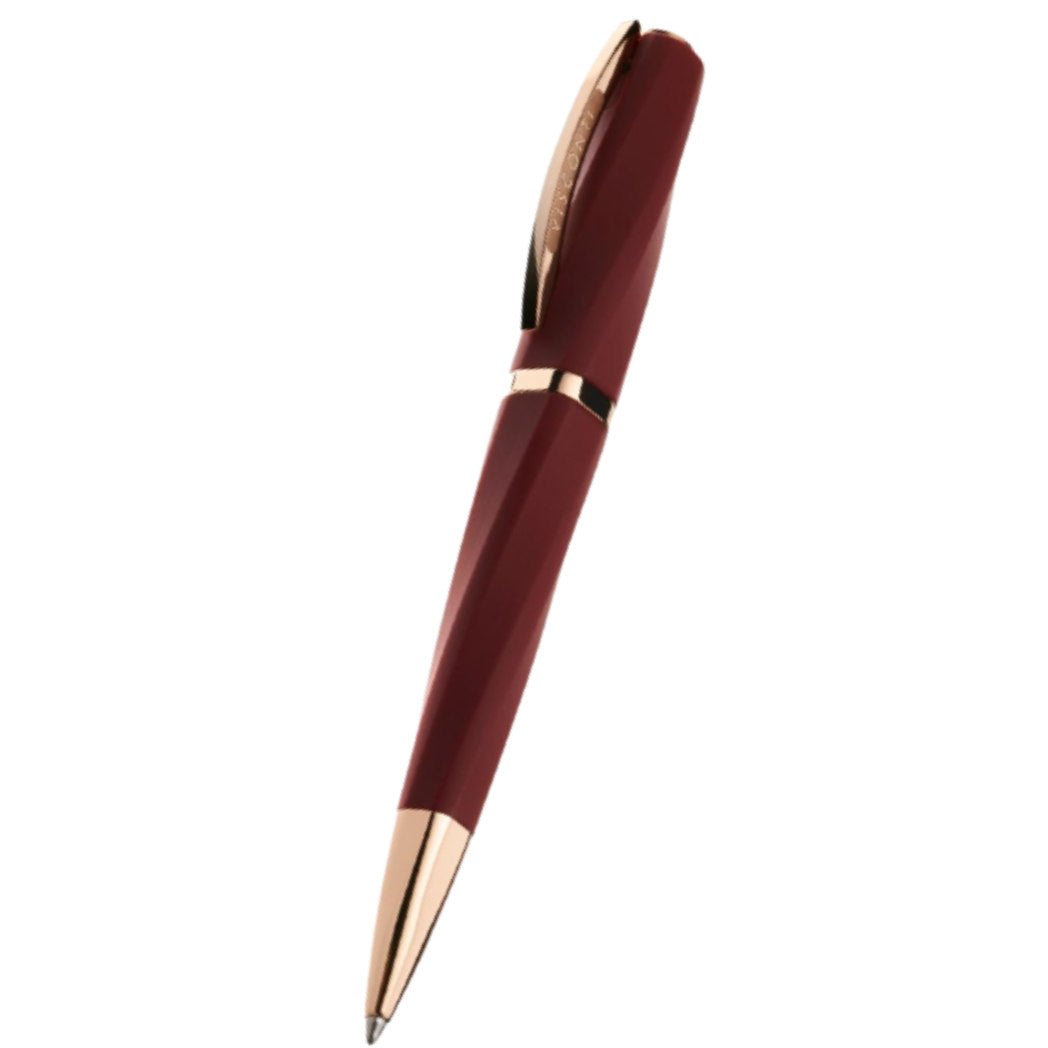 Visconti Divina Ballpoint Pen - Matte Bordeaux (Oversize) - Pen Boutique Ltd