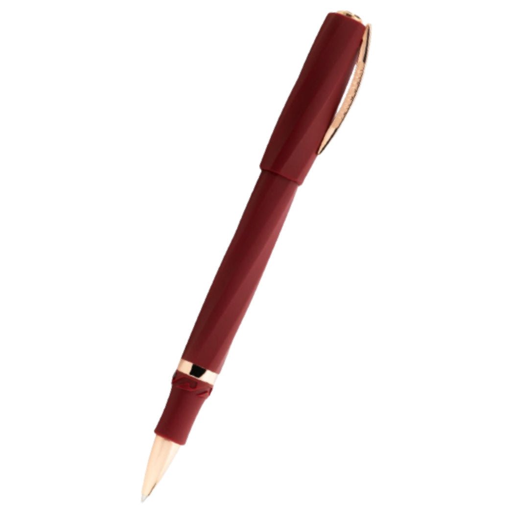 Visconti Divina Rollerball Pen - Matte Bordeaux (Oversize) - Pen Boutique Ltd