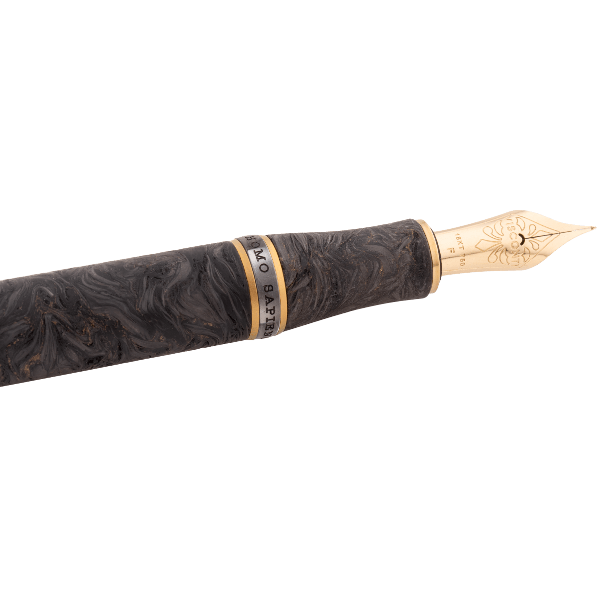 Visconti Homo Sapiens Fountain Pen - Carbon Moiré - 18k Nib (Limited Edition) - Pen Boutique Ltd