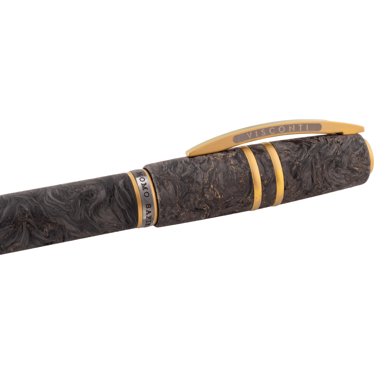 Visconti Homo Sapiens Fountain Pen - Carbon Moiré - 18k Nib (Limited Edition) - Pen Boutique Ltd