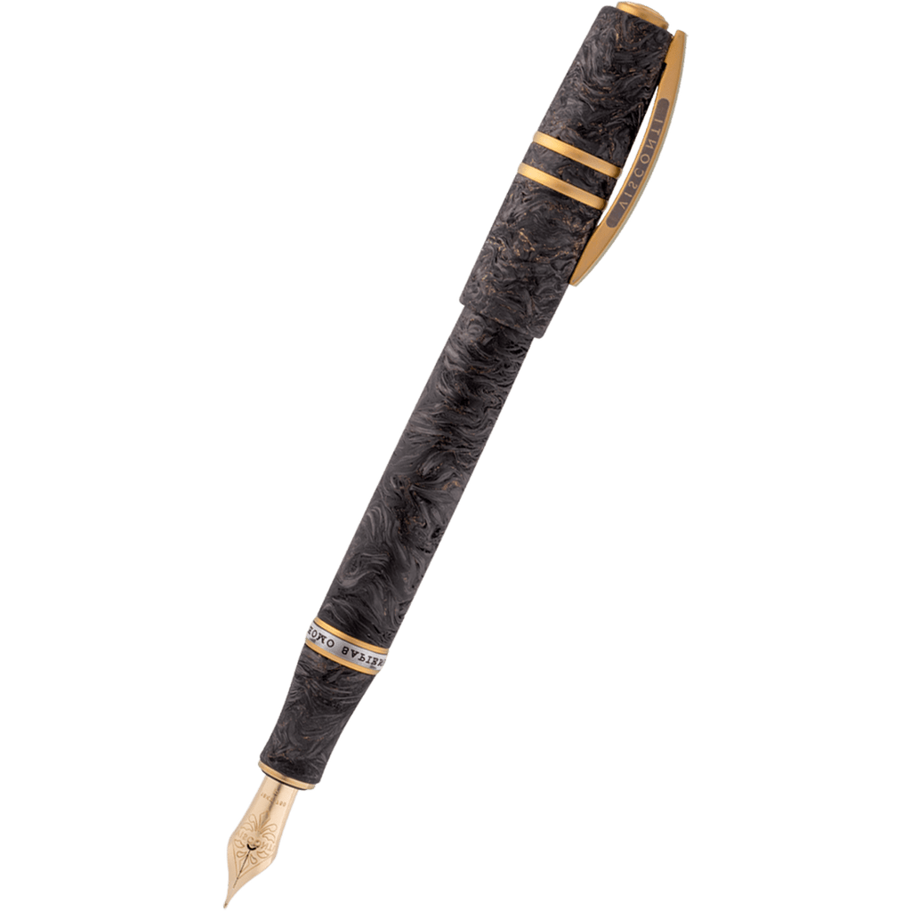 Visconti Homo Sapiens Fountain Pen - Carbon Moiré - 18k Nib (Limited Edition) - Pen Boutique Ltd
