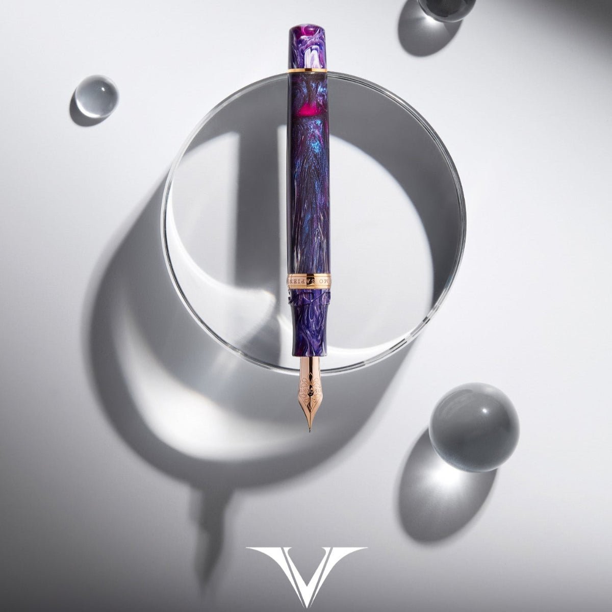 Visconti Homo Sapiens Earth Origins Fountain Pen - Aether - 18k Gold Nib (Limited Edition) - Pen Boutique Ltd