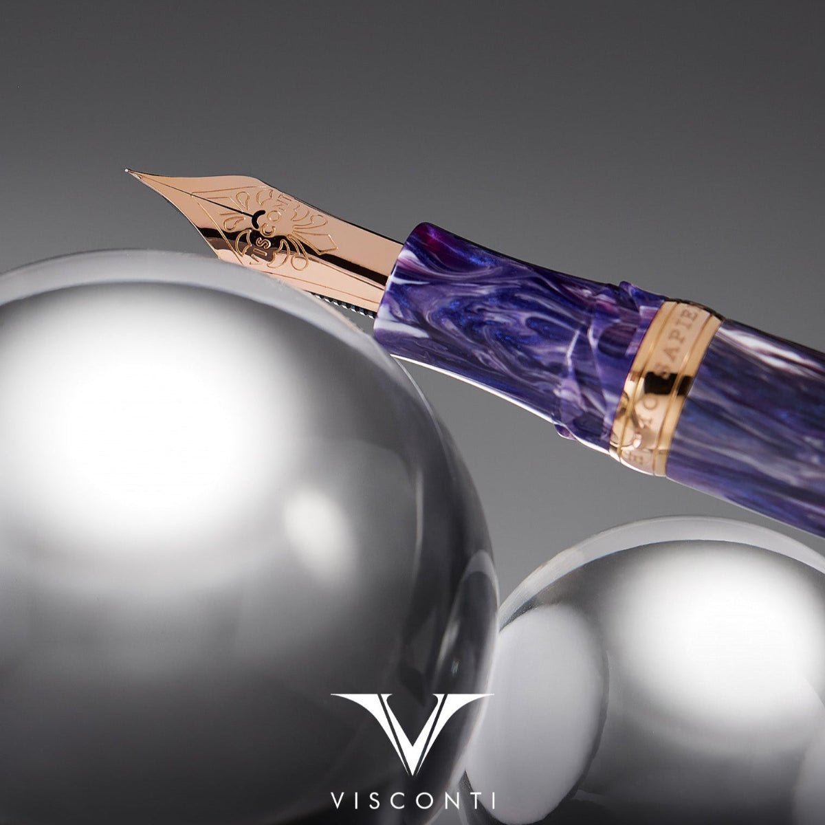 Visconti Homo Sapiens Earth Origins Fountain Pen - Aether - 18k Gold Nib (Limited Edition) - Pen Boutique Ltd