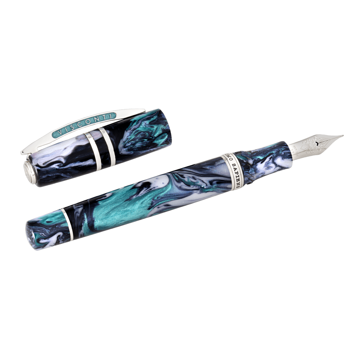 Visconti Homo Sapiens Earth Origins Fountain Pen - Air - 18k Nib (Limited Edition) - Pen Boutique Ltd