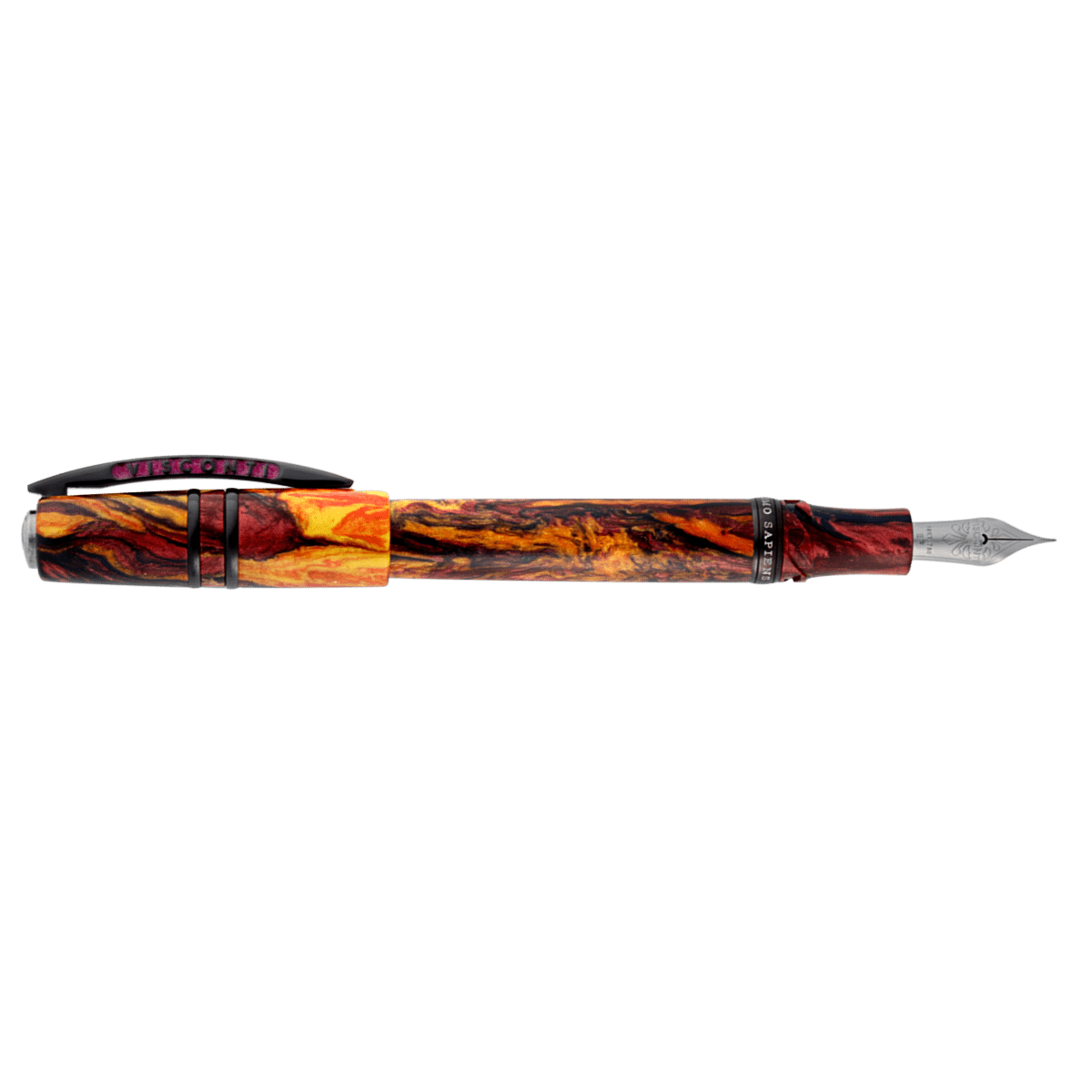 Visconti Homo Sapiens Earth Origins Fountain Pen - Fire - 18k Nib (Limited Edition) - Pen Boutique Ltd
