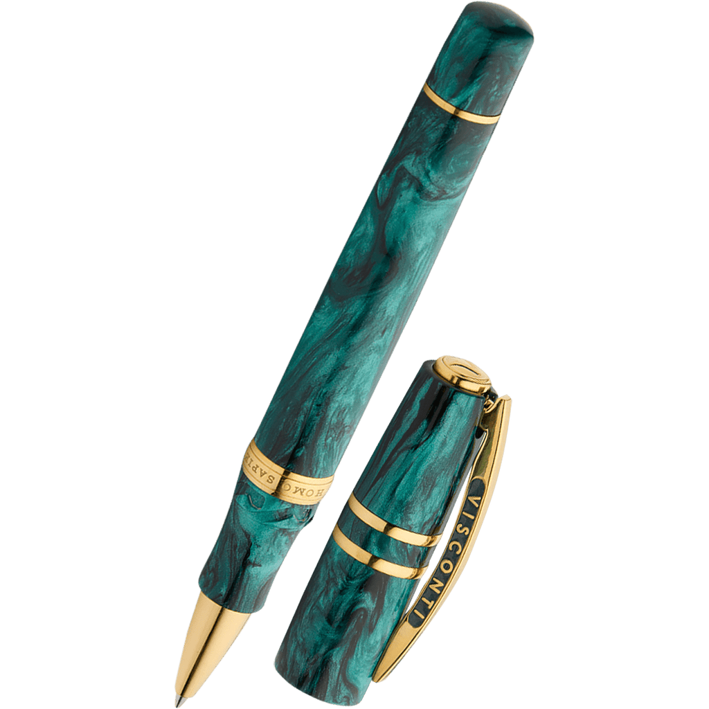 Visconti Homo Sapiens Rollerball Pen - Dark Emerald (Limited Edition) - Pen Boutique Ltd