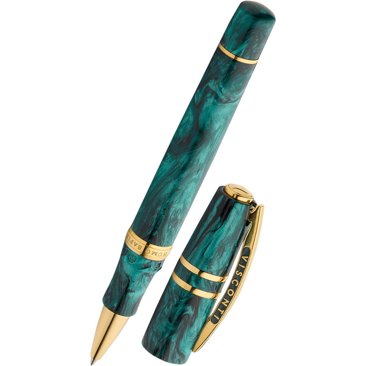 Visconti Homo Sapiens Rollerball Pen - Dark Emerald (Limited Edition) - Pen Boutique Ltd