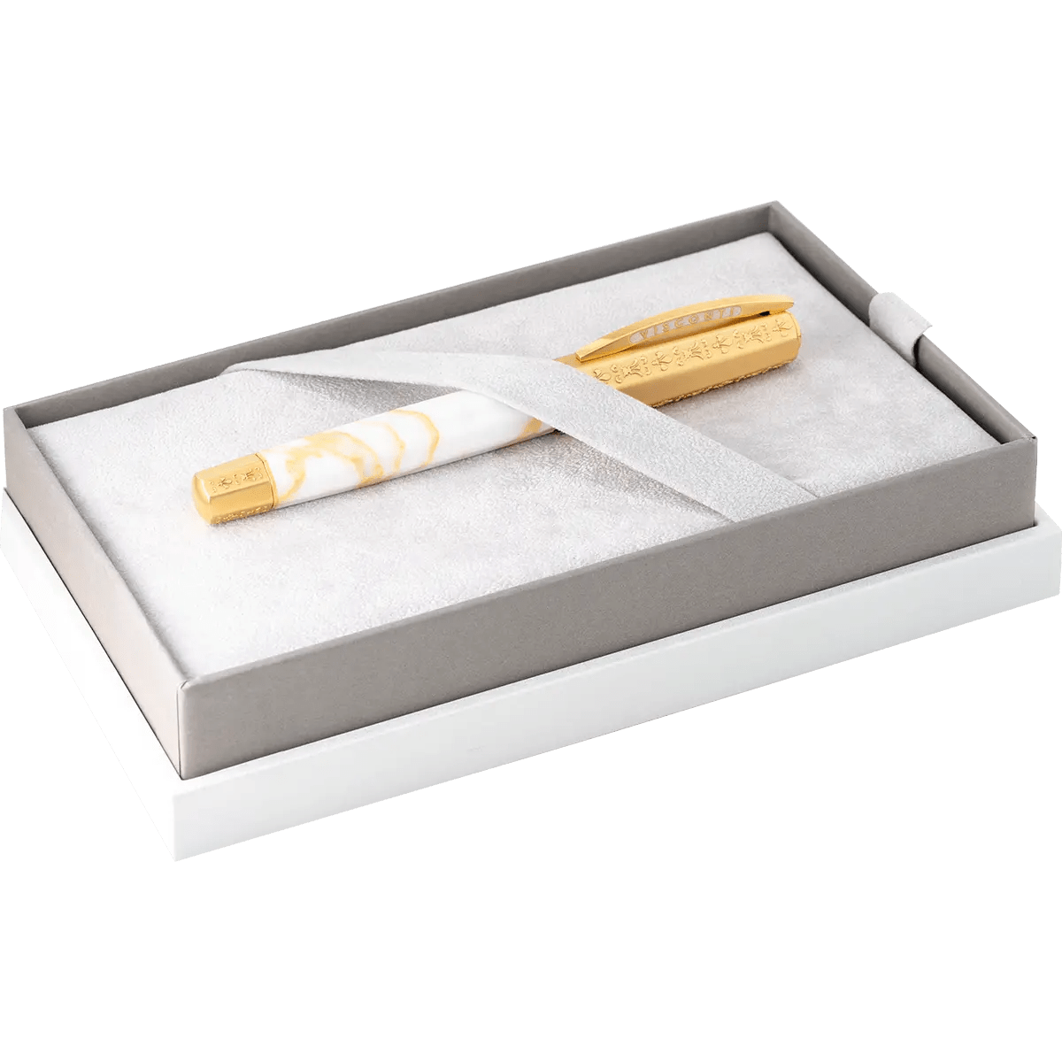 Visconti Il Magnifico Calacatta Gold Fountain Pen (Limited Edition) - Pen Boutique Ltd