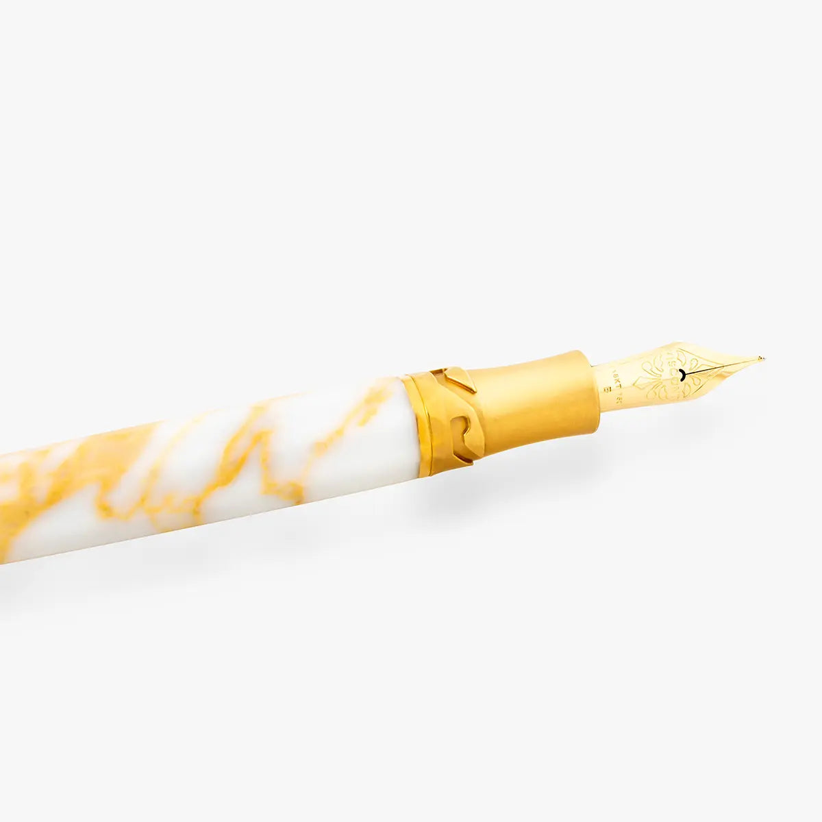 Visconti Il Magnifico Calacatta Gold Fountain Pen (Limited Edition) - Pen Boutique Ltd