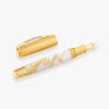 Visconti Il Magnifico Calacatta Gold Fountain Pen (Limited Edition) - Pen Boutique Ltd