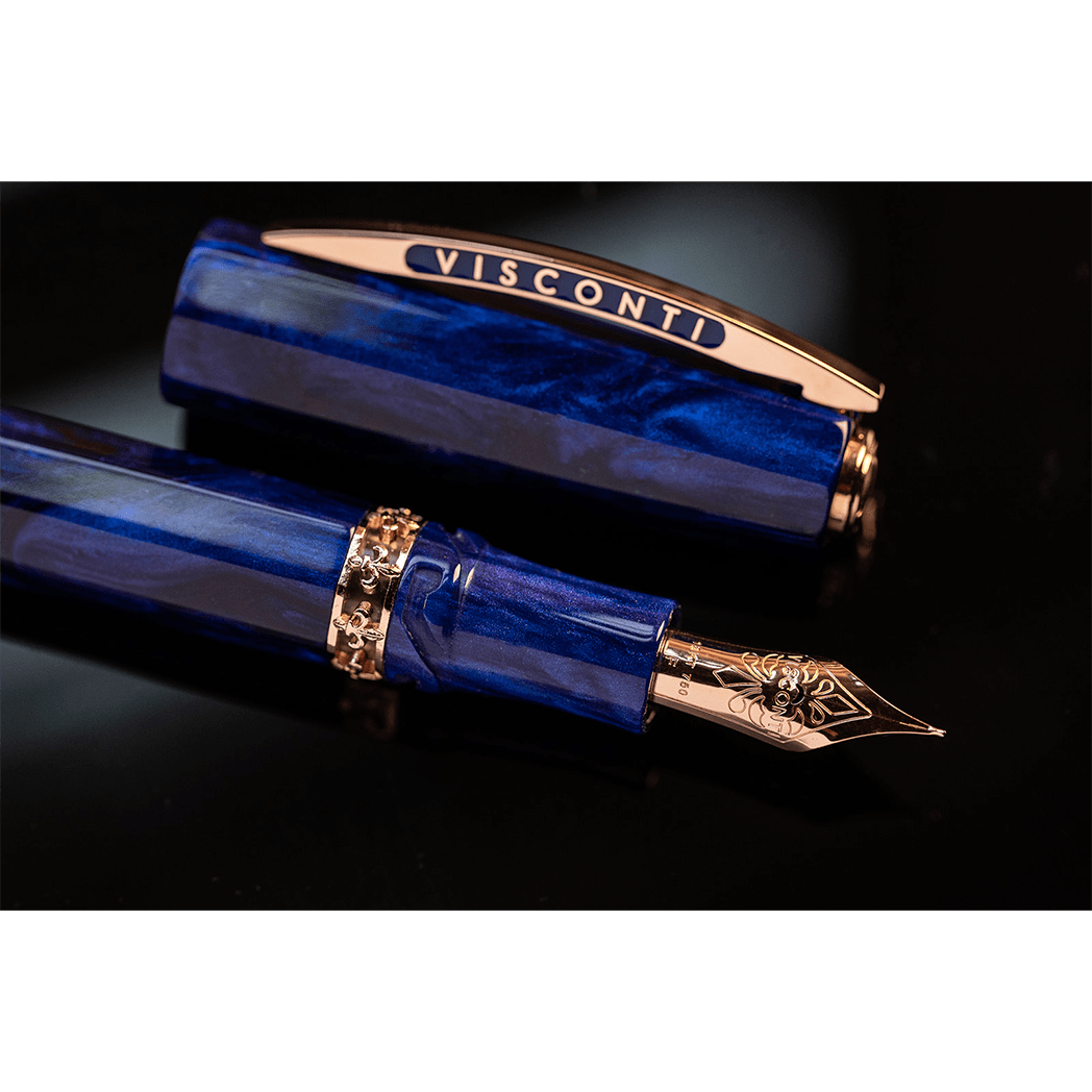 Visconti Medici Fountain Pen - Viola - Italian Purple (Limited Edition) - Pen Boutique Ltd