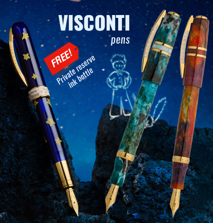 Visconti Pens -  FREE Private reserve ink bottle
