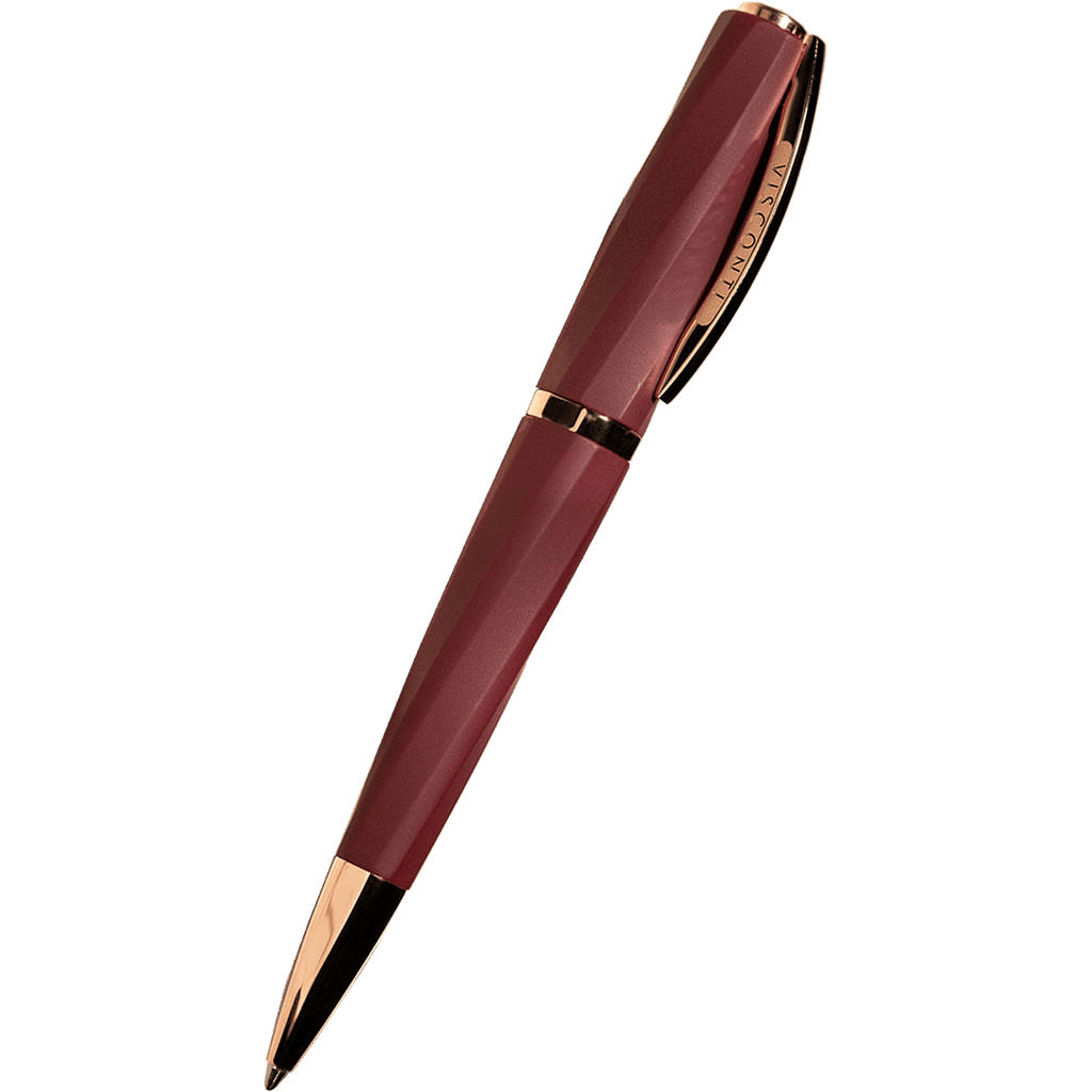 Visconti Divina Ballpoint Pen - Matte Bordeaux (Oversize) - Pen Boutique Ltd