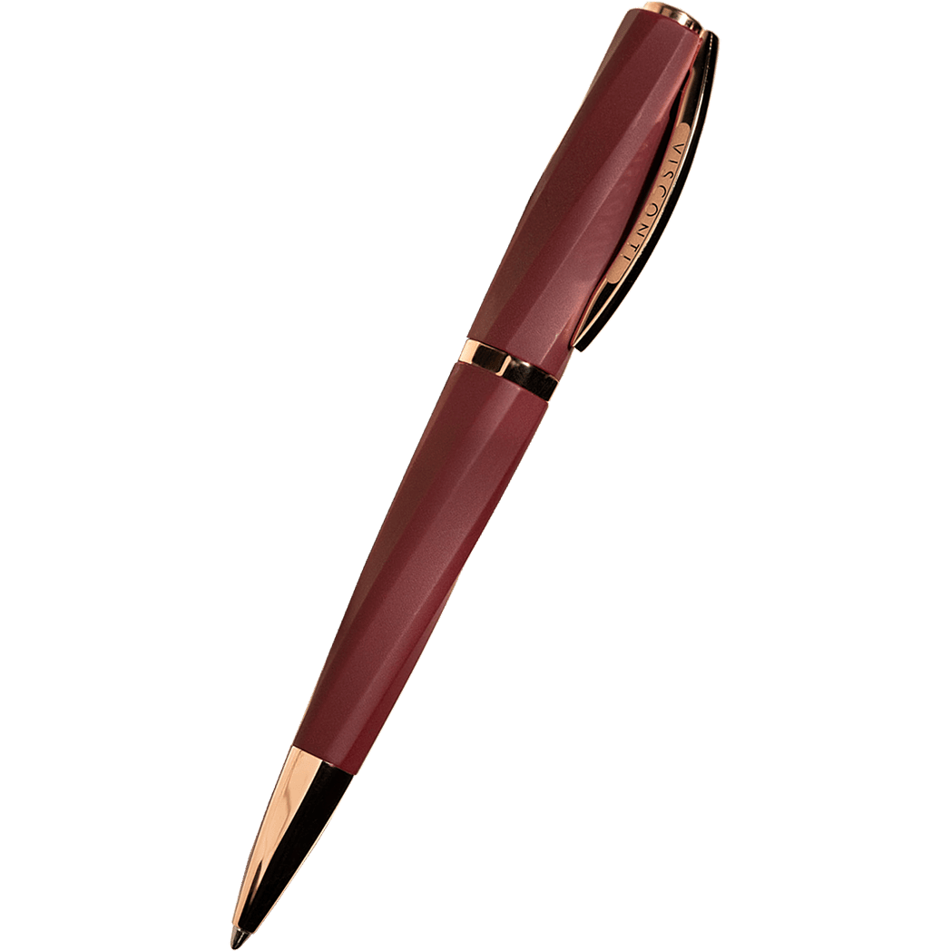 Visconti Divina Ballpoint Pen - Matte Bordeaux (Oversize) - Pen Boutique Ltd