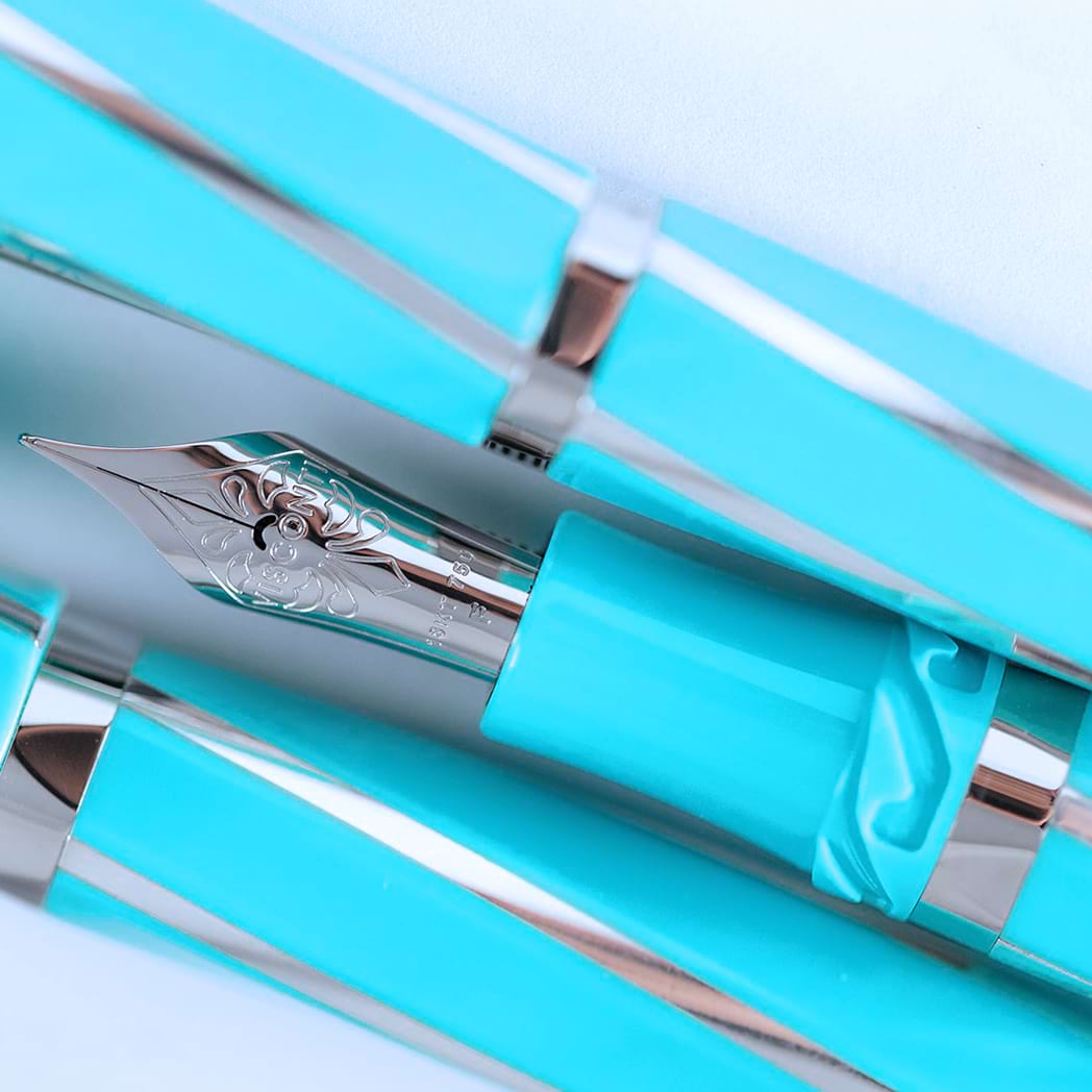 Visconti Divina Fountain Pen - Elegance Wave - Pen Boutique Ltd