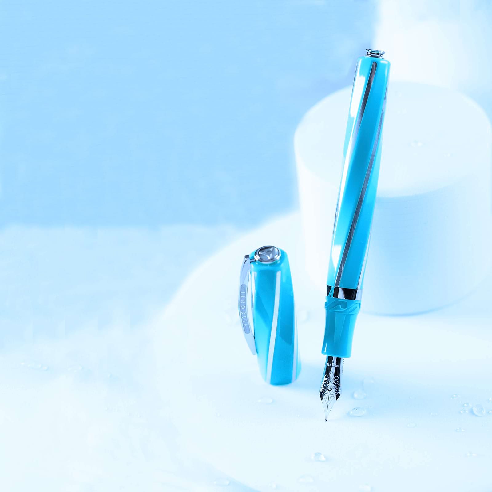 Visconti Divina Fountain Pen - Elegance Wave - Pen Boutique Ltd