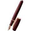 Visconti Divina Fountain Pen - Matte Bordeaux - 14k (Oversize) - Pen Boutique Ltd