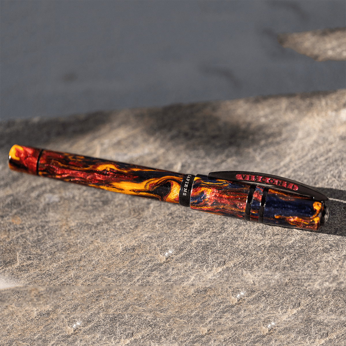 Visconti Homo Sapiens Earth Origins Rollerball Pen - Fire - (Limited Edition) - Pen Boutique Ltd