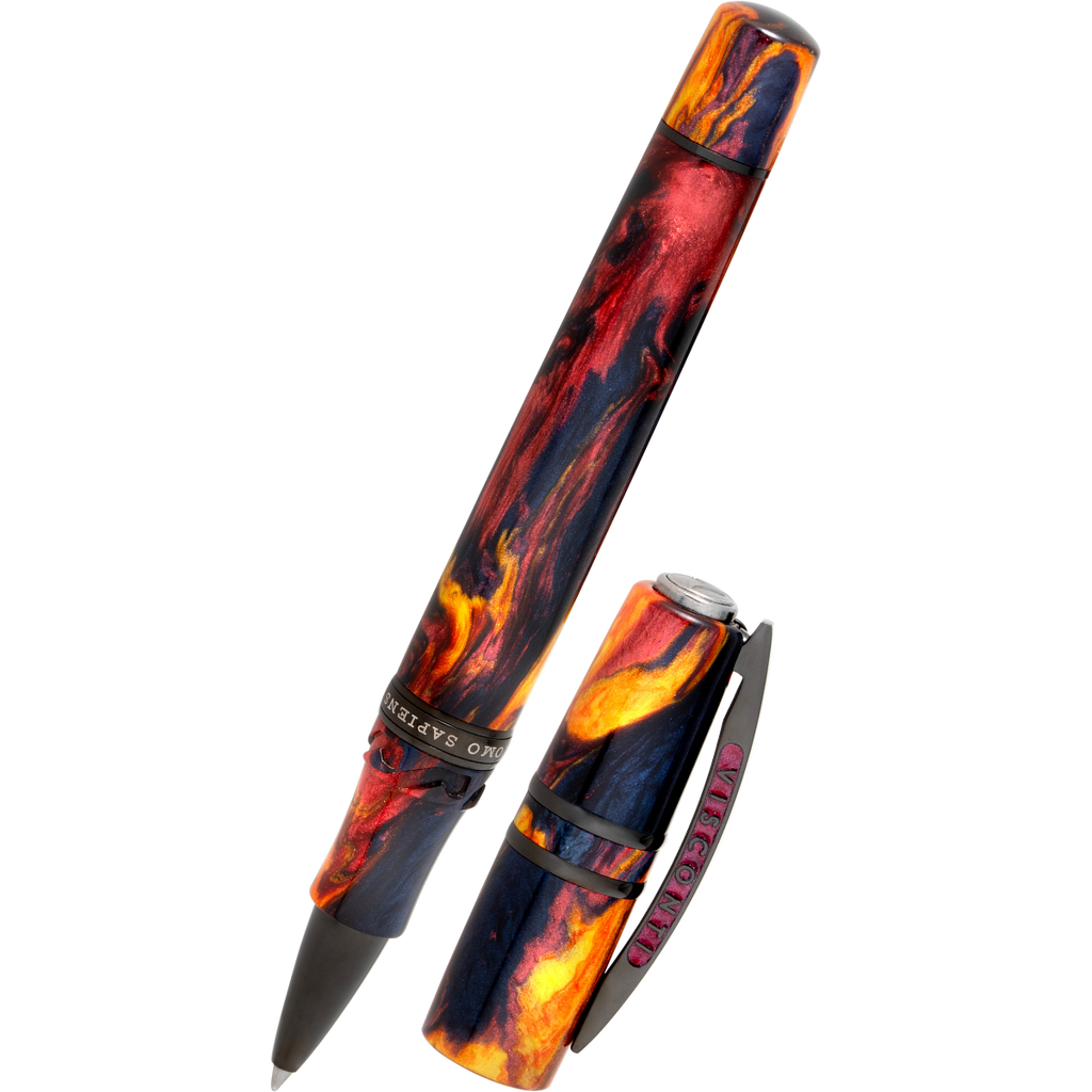 Visconti Homo Sapiens Earth Origins Rollerball Pen - Fire - (Limited Edition) - Pen Boutique Ltd