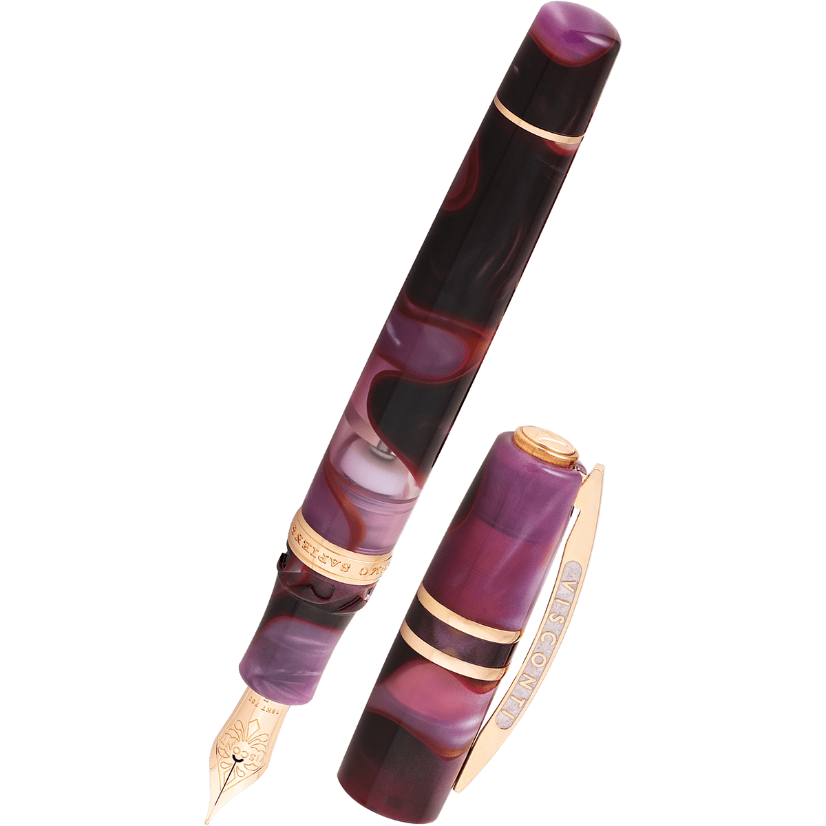 Visconti Homo Sapiens Fountain Pen - Iris Garden (Limited Edition) - Pen Boutique Ltd