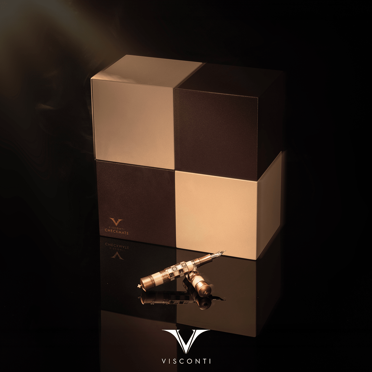 Visconti Limited Edition Fountain Pen - Checkmate - Pen Boutique Ltd