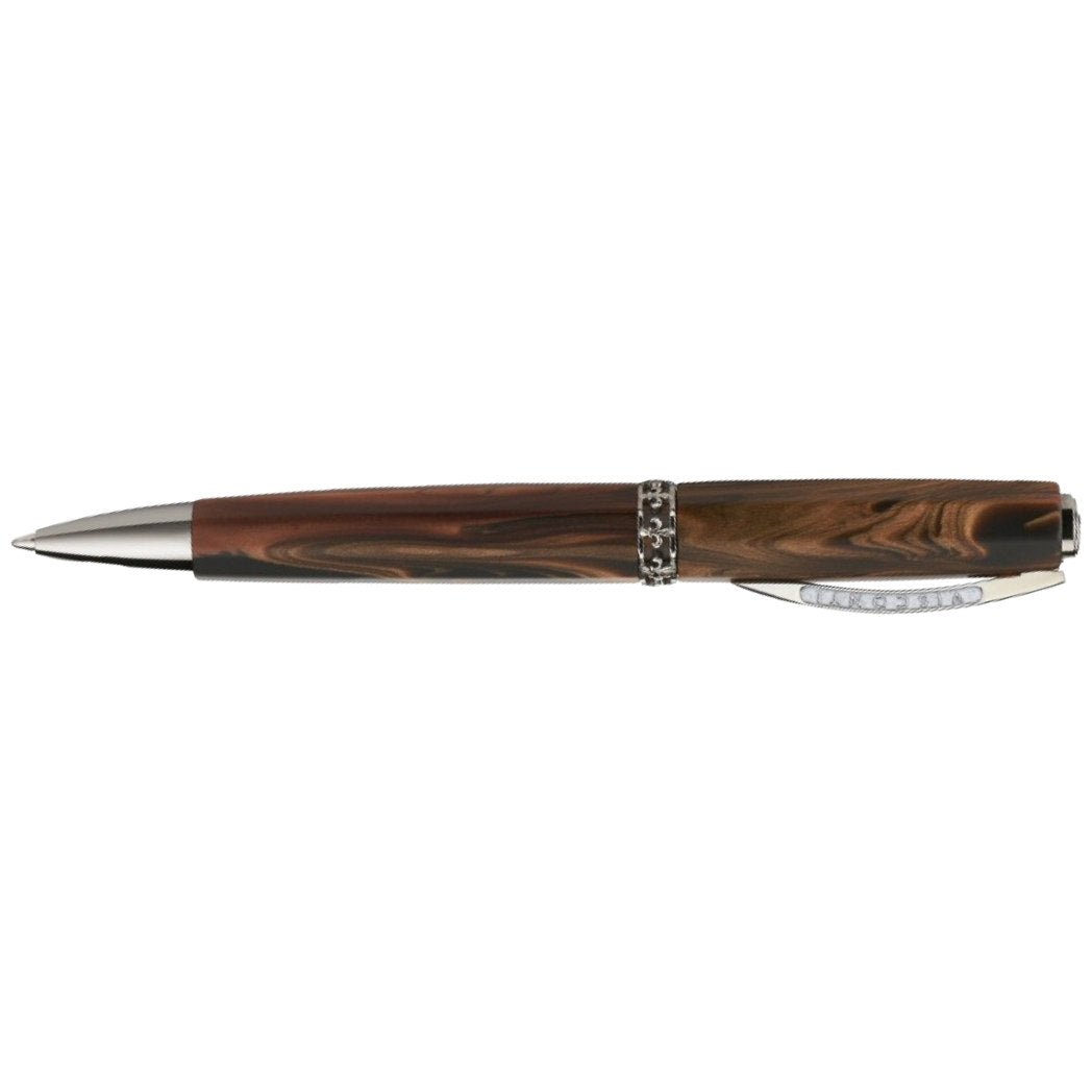 Visconti Medici Ballpoint Pen - Briarwood - Ruthenium Trim - Pen Boutique Ltd