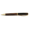 Visconti Medici Ballpoint Pen - Briarwood - Yellow Gold Trim - Pen Boutique Ltd