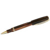 Visconti Medici Rollerball Pen - Briarwood - Yellow Gold Trim - Oversize - Pen Boutique Ltd