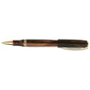 Visconti Medici Rollerball Pen - Briarwood - Yellow Gold Trim - Oversize - Pen Boutique Ltd
