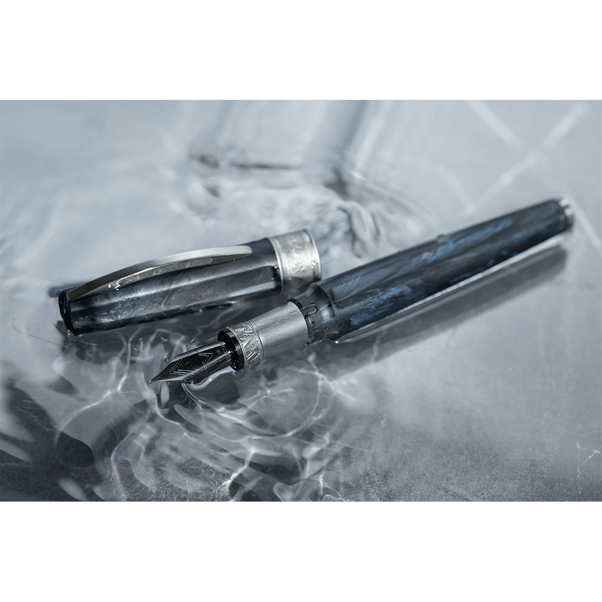 Visconti Mirage Fountain Pen - Mythos Poseidon - Pen Boutique Ltd