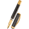 Visconti Opera Gold Fountain Pen - Black - Pen Boutique Ltd
