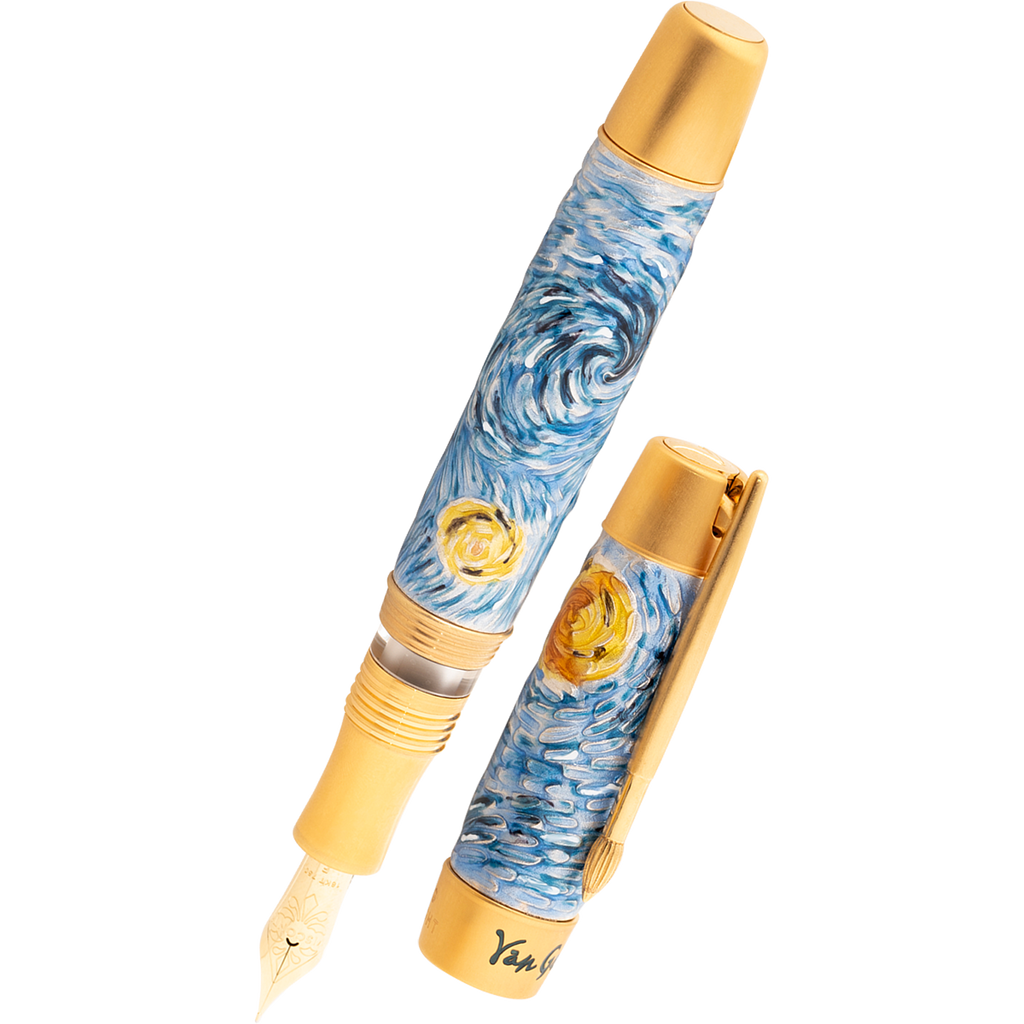 Visconti Van Gogh Fountain Pen - Dreaming Starry Night (Limited Edition) - Pen Boutique Ltd
